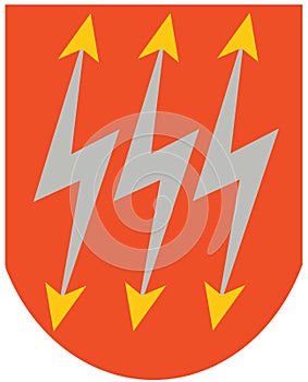 Coat of arms of the city of Imatra. Finland