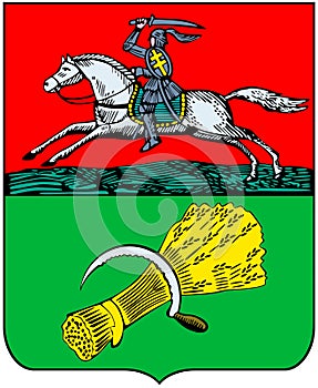 Coat of arms of the city of Lida 1845 Belarus photo