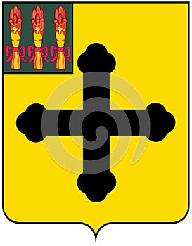 Coat of arms of the city of Spassk. Penza region . Russia