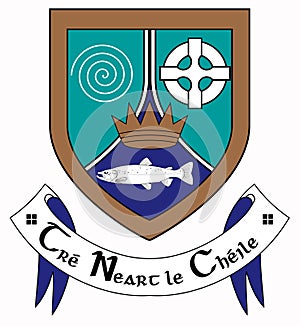 Coat of arms of the county of Meath. Ireland