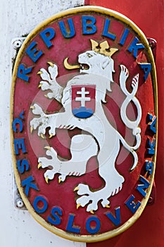 Coat of arms of Czechoslovakia photo