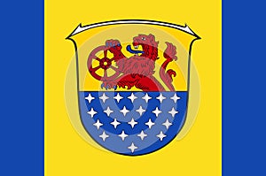 Coat of arms of Darmstadt-Dieburg in Hesse, Germany