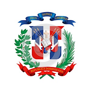 Coat of arms of Dominican Republic