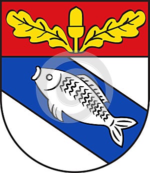 Coat of arms of Eich in Alzey-Worms in Rhineland-Palatinate, Germany