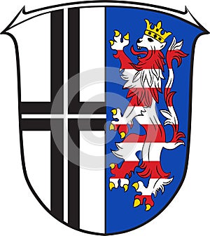 Coat of arms of Fulda in Hesse, Germany