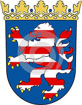 Coat of arms of Hesse, Germany