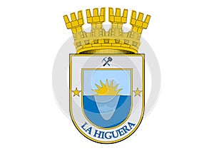 Coat of Arms of La Higuera Chile photo