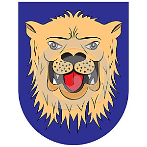 Coat of arms of Linkoping is a capital city of Ostergotland County of Sweden