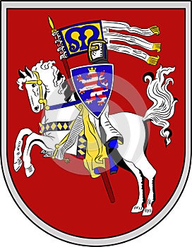 Coat of arms of Marburg in Hesse, Germany