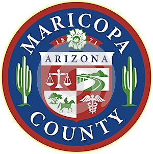 Coat of Arms of Maricopa County, Arizona, USA