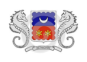 Coat of arms of Mayotte photo