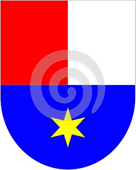 Coat of arms of Medimurje County in Croatia