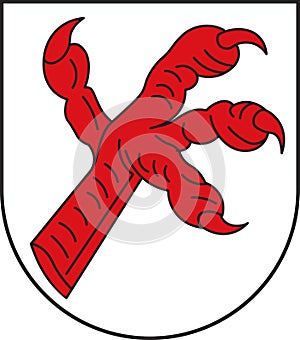 Coat of arms of Mettenheim in Alzey-Worms in Rhineland-Palatinate, Germany