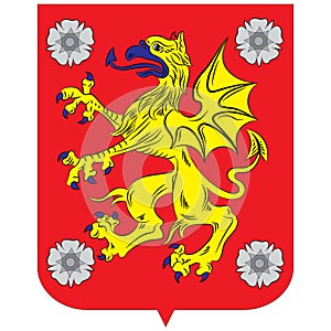 Coat of arms of Ostergotland County of Sweden