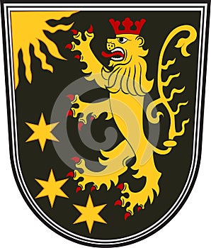 Coat of arms of Osthofen in Alzey-Worms in Rhineland-Palatinate, Germany