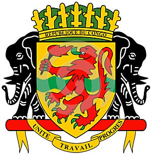Coat of arms of the Republic of Congo
