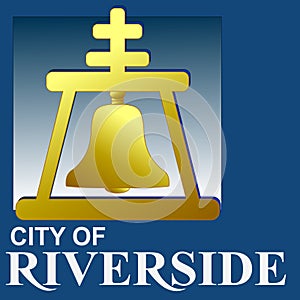 Coat of arms of Riverside in California, United States