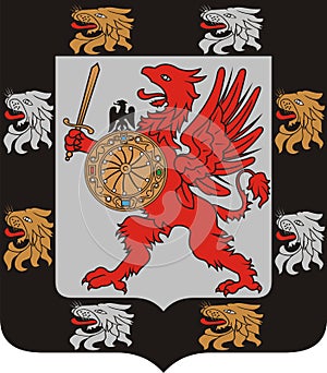 Coat of arms of the Romanov dinasty