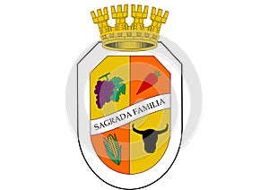Coat of Arms of Sagrada Familia Chile