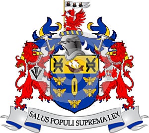 Coat of arms of Salford in England