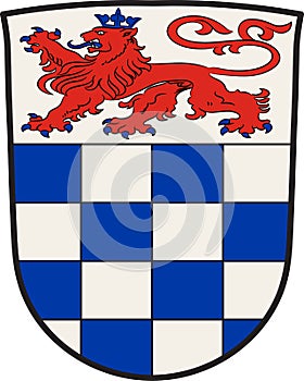 Coat of arms of Sankt Augustin in North Rhine-Westphalia, Germany