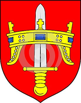 Coat of arms of Sibenik-Knin County of Croatia