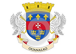 Coat of arms of St BarthÃ©lÃ©my