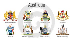 Coat of arms of the state of Australia, All Australian regions emblem
