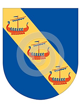 Coat of Arms of the Swedish City of Sollentuna