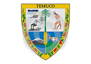 Coat of Arms of Temuco Chile