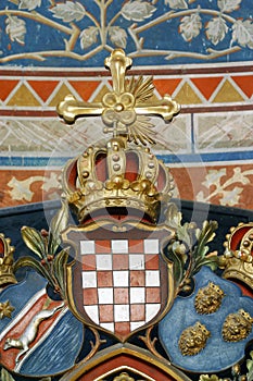 Coat of arms of the Triune Kingdom of Croatia, Slavonia and Dalmatia