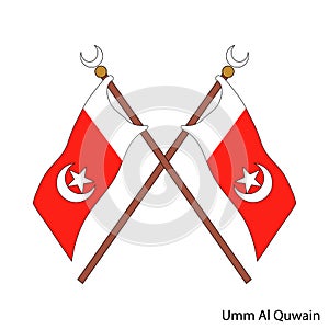 Coat of Arms of Umm Al Quwain is a United Arab Emirates region photo