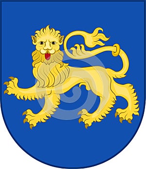 Coat of arms of Varde in Southern Denmark Region photo