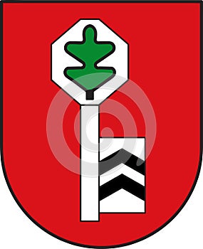 Coat of arms of Velbert in North Rhine-Westphalia, Germany