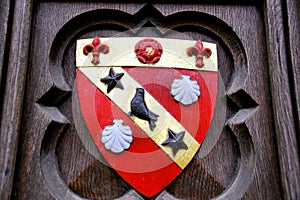 The Coat of Arms of William Petre.