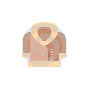 Coat color icon. Element of color clothes icon for mobile concept and web apps. Detailed Coat icon can be used for web and mobile