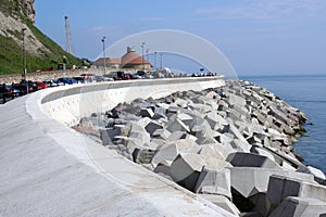 Coatal erosion defences photo