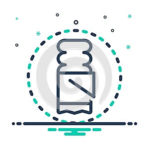 Mix icon for Coated, paint and cover