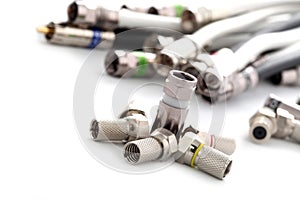 Coax cable and connectors