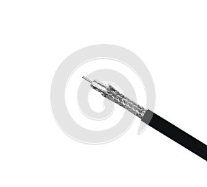 Coax television cable