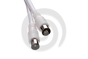 Coaxial cable close up photo