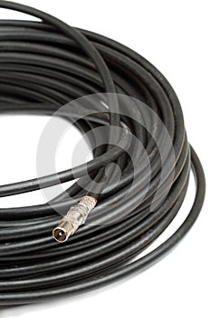 Coaxial cable and tv Connector