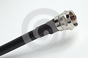 Coaxial television cable