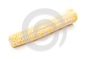 Cob cornstick on white