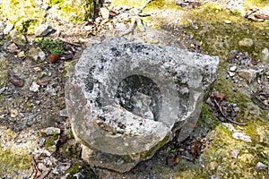 Coba Maya Ruins artefacts and finds in tropical jungle Mexico