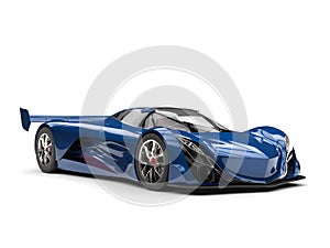 Cobalt blue awesome racing car