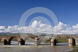 Cobandede Arc Bridge, Eastern Anatolia, Turkey