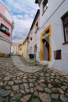 Cobble Stone European Street photo