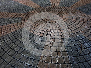 Cobble Stones Placer Rocks Pattern Sidewalk Patio