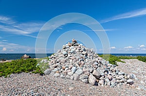 Cobbled pyramid